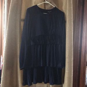 Navy blue dress